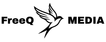 Logo FreeQ MEDIA - produkcja wideo i marketing